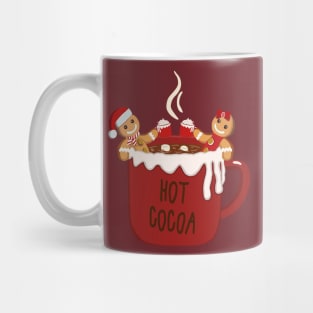 Gingerbread Man Cocoa Hot Tub Mug